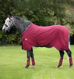 Horseware Ireland Rambo Helix Stable Sheet With Disc Front Closure -Best Saddle Shop ADAT6G QQGB Rambo Helix Burgundy