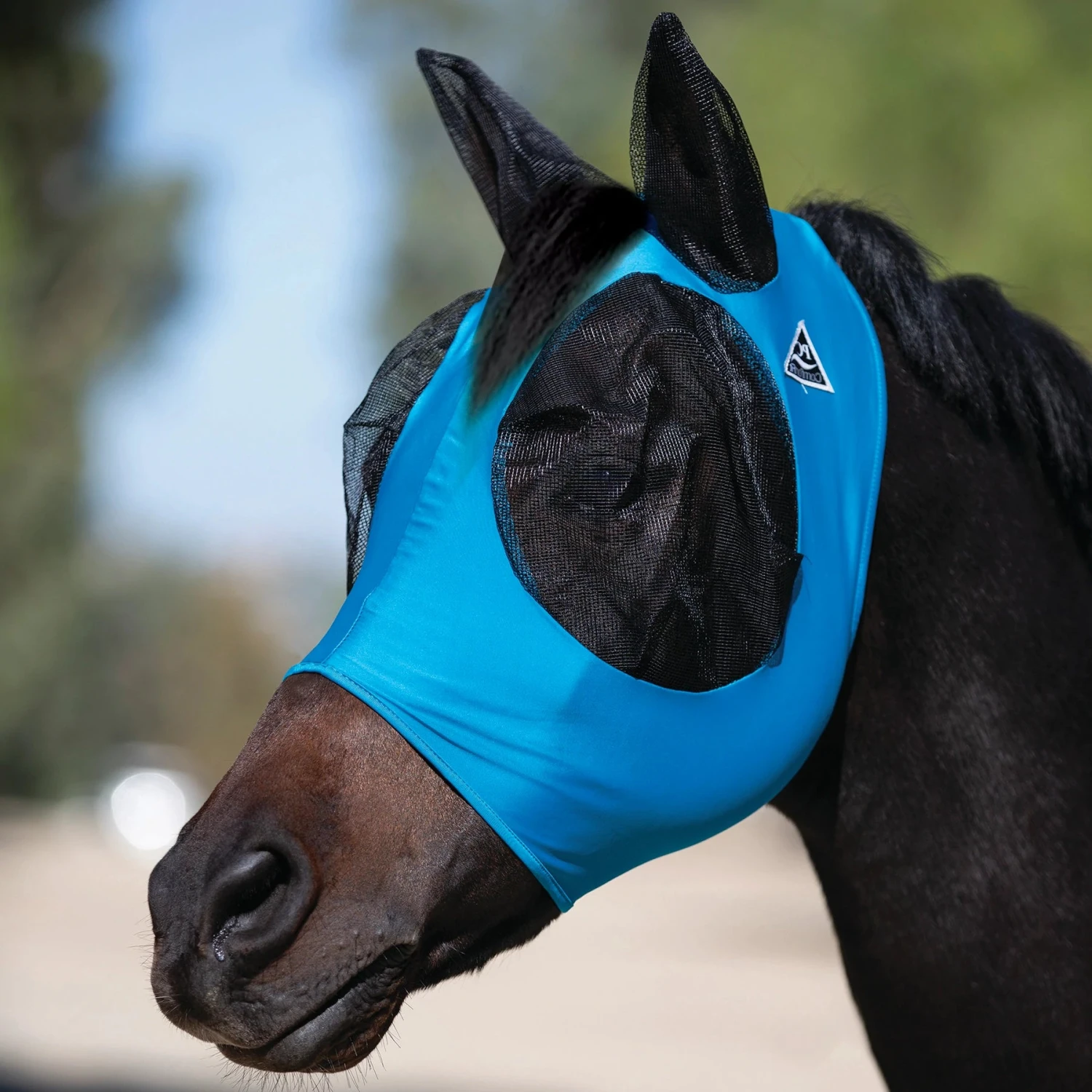 Professional's Choice Comfort Fit Lycra Fly Mask 4 Professional's Choice Comfort Fit Lycra Fly Mask - Image 4