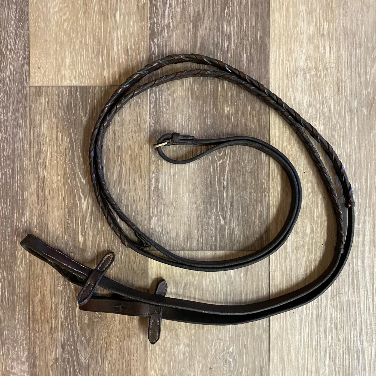 Consignment Brown Laced Reins 1 Consignment Brown Laced Reins