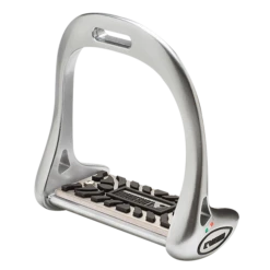Lorenzini Aluminum/Titanium Stirrups Wide Rubber Base -Best Saddle Shop LRJ 5