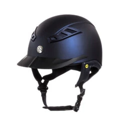 Back On Track Lynx Smooth Helmet -Best Saddle Shop Lynx 1000 by 1000 Web Blue