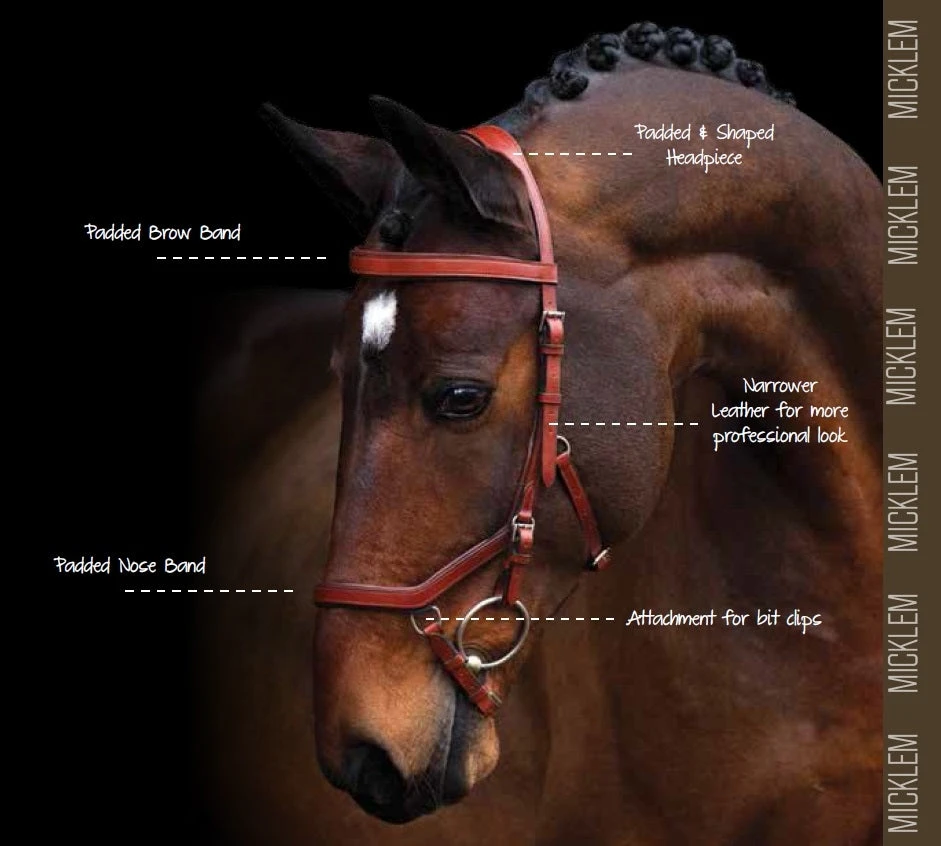 Horseware Ireland Horseware Micklem Competition Bridle 2 Horseware Ireland Horseware Micklem Competition Bridle - Image 2