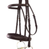Signature By Antares Fancy Hunter Bridle With Wide Noseband
