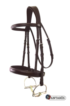 Signature By Antares Fancy Hunter Bridle With Wide Noseband