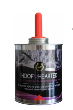 Golden Horseshoe Hoof Hearted Hoof Oil With Brush