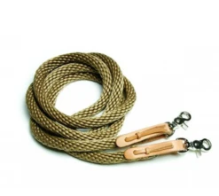 Sierra Round Poly Rope Rein - Black