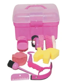 PINK 9 Piece Grooming Kit