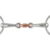 Shires 2-Ring Copper French Link Gag