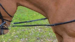Shires Leather And Elastic Side Reins